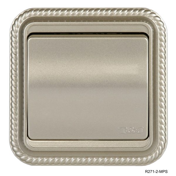 1Gang 2 Way Switch - Gold In Colour