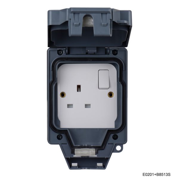 Water Proof Single Socket 13A