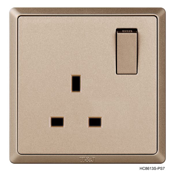 Normal Single Socket -Gold In Colour