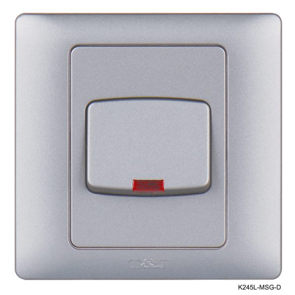 Water Heater Switch 50Amps - Grey In Colour