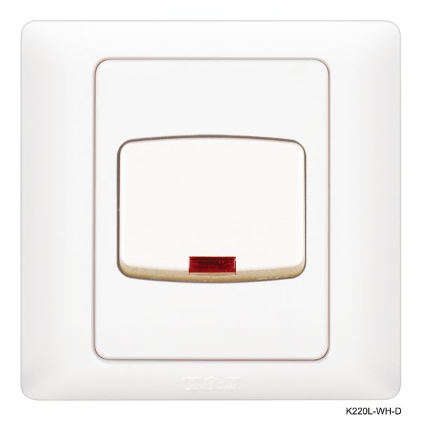 Water Heater Switch 50Amps - White In Colour