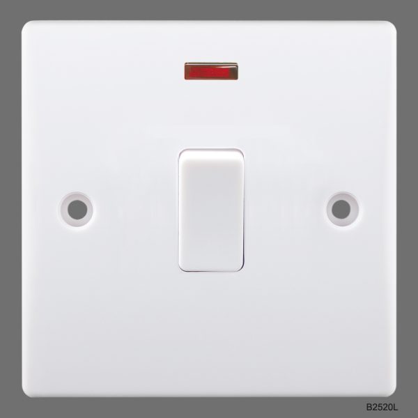 Water Heater Switch - White In Colour