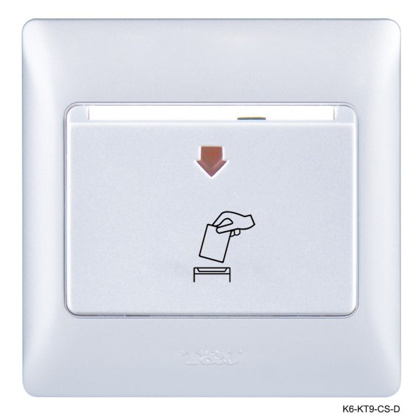 Hotel Key Card - Silver In Colour